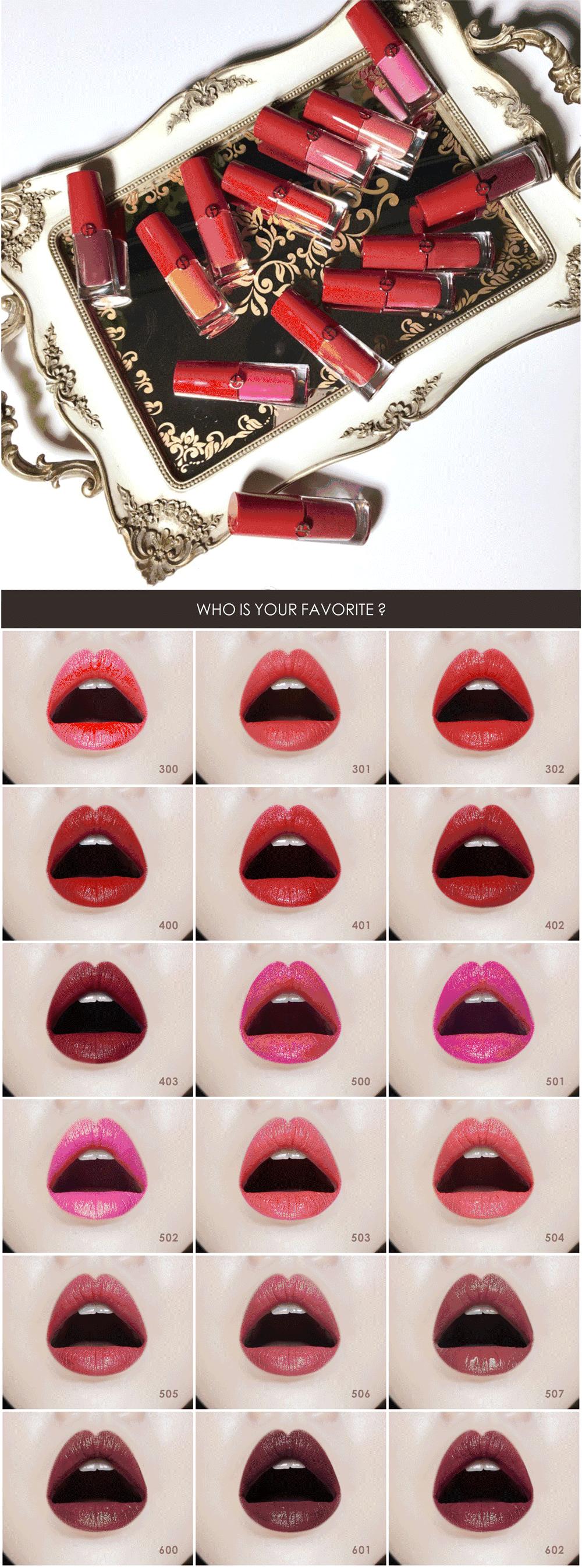 阿玛尼小胖丁红管试色,阿玛尼208小胖丁试色