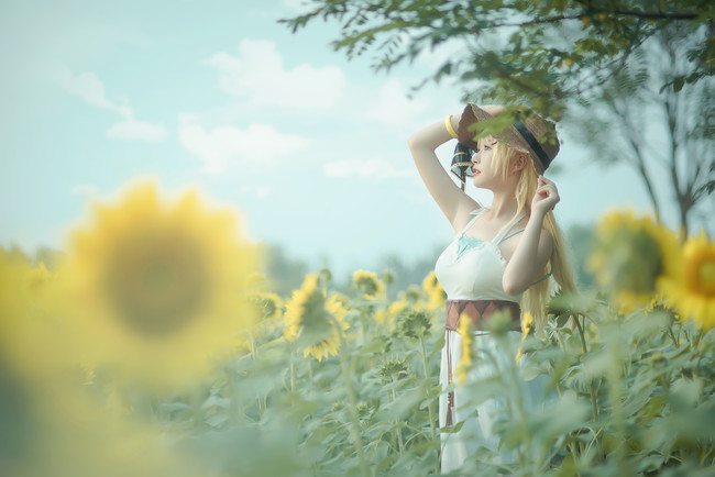 lovelive绘里cosplay,lovelive绚濑绘里旗袍觉醒cos