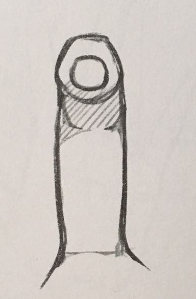 手指快速画法,弯曲的手指怎么画动漫