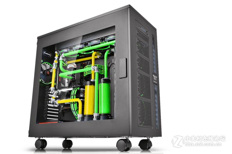 tt100机箱分体式水冷,ttw100机箱评测