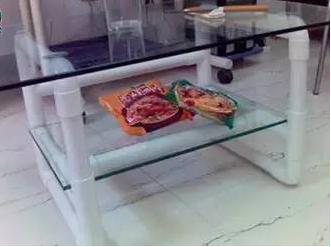 粗pvc水管的创意改造,一根pvc水管接两个水龙头示意图