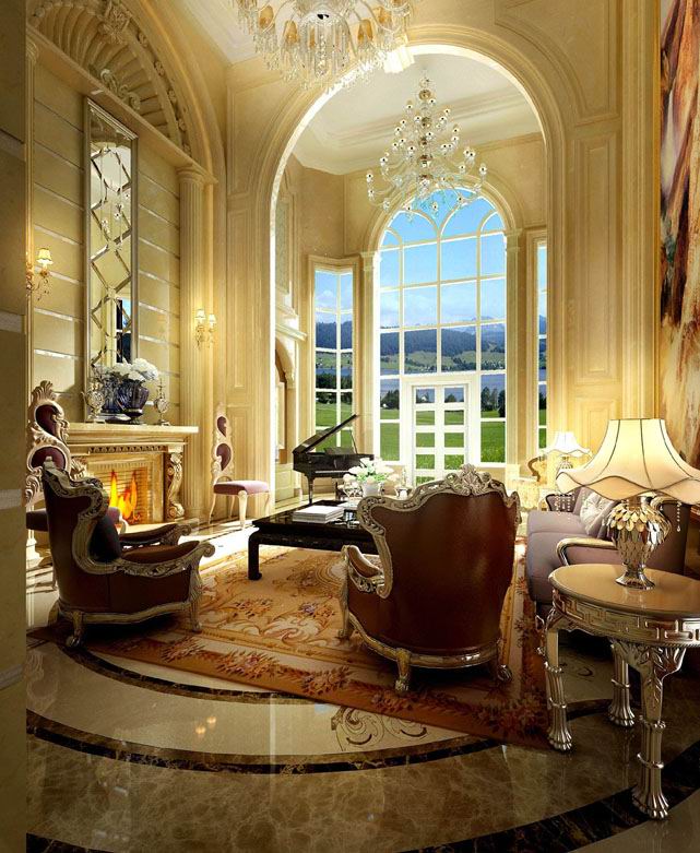 2022年欧式装修效果图大全,欧式装修效果图集锦