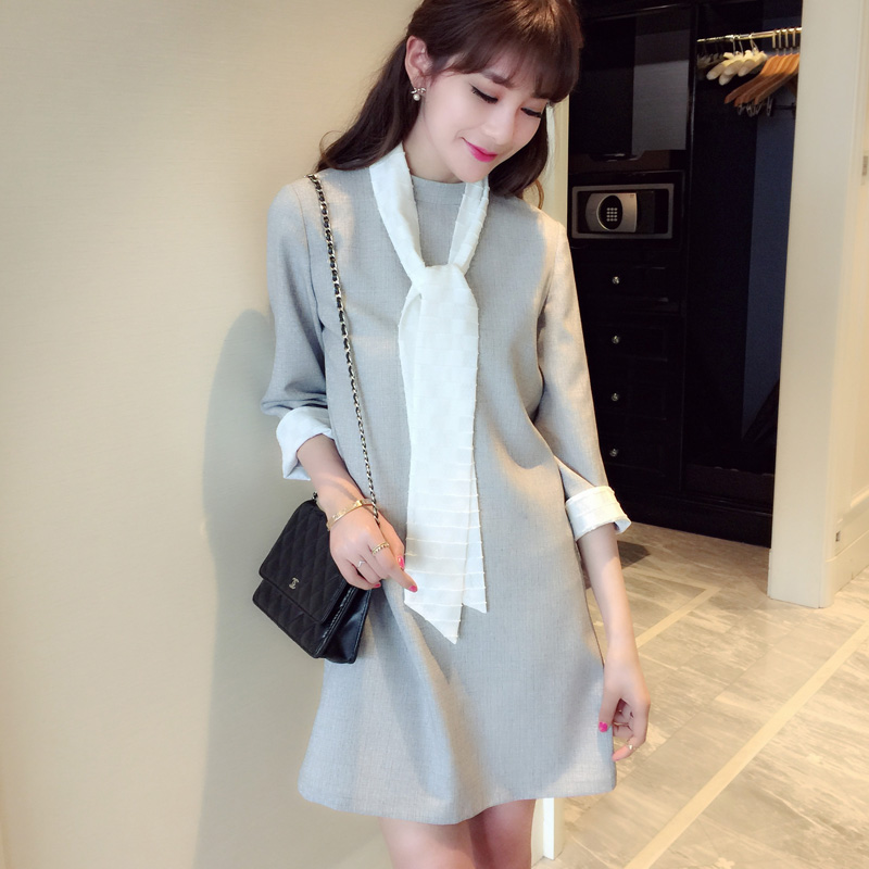 夏季女生时尚显瘦连衣裙甜美洋气 (新款时尚气质穿搭显瘦连衣裙)