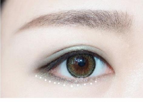 化妆简单教程手残党眼影,手残党腮红当眼影怎么画