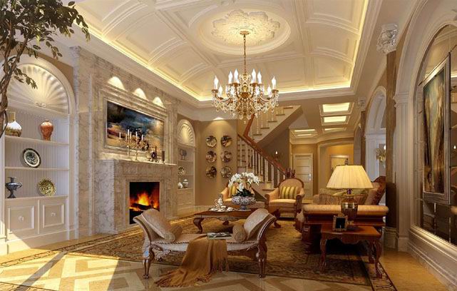 2022年欧式装修效果图大全,欧式装修效果图集锦