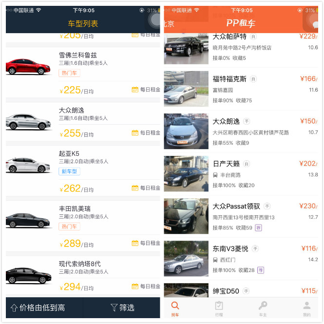 神州租车和凹凸租车,租车神州哪款车经济实惠