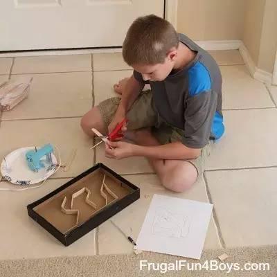 4-6岁儿童鞋盒手工小汽车,简单的鞋盒手工