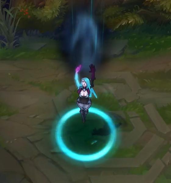 卡特琳娜貂蝉炫金莲华特效,lol卡特琳娜破败军团皮肤