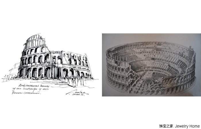 所以,赋予B.Zero1灵感来源的罗马斗兽场居然也和爱情有关?