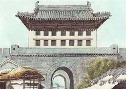 金光闪闪的右安门！