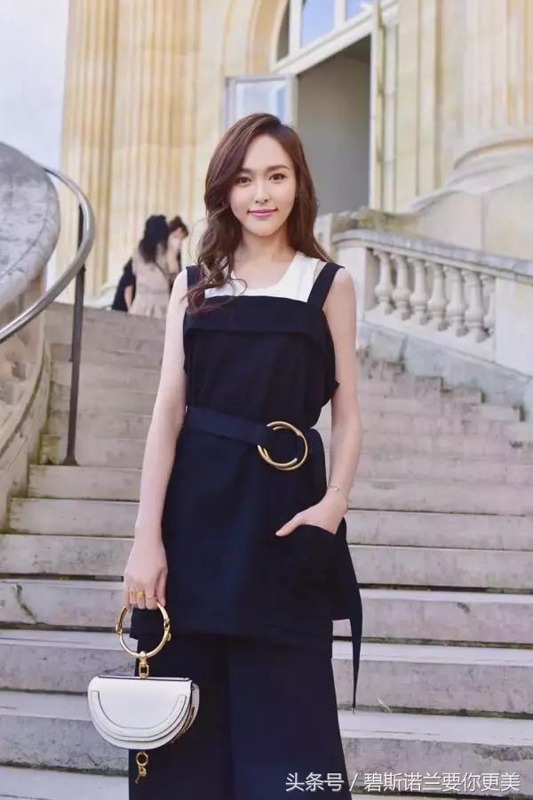 碧斯兰：好看的发型，头顶都有一道弧！