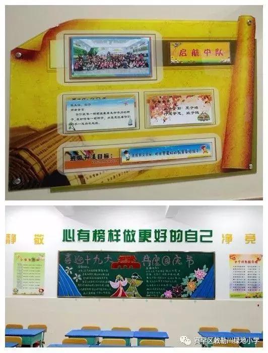 活力校园主题绘画,敕勒川绿地小学的七彩阳光