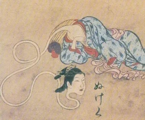 日本飞头妖怪,日本飞头妖怪是谁