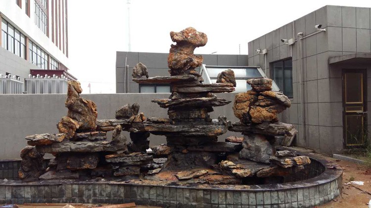 假山的造型讲究什么,大型假山结构