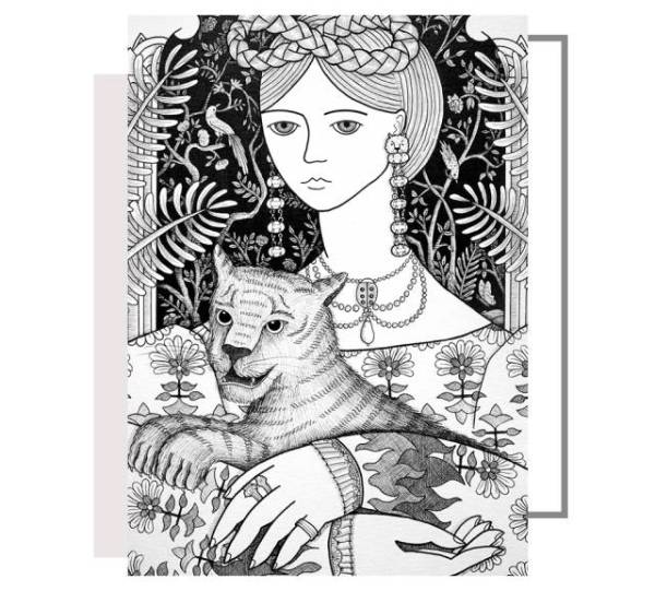 gucci日系插画,gucci限量版插画