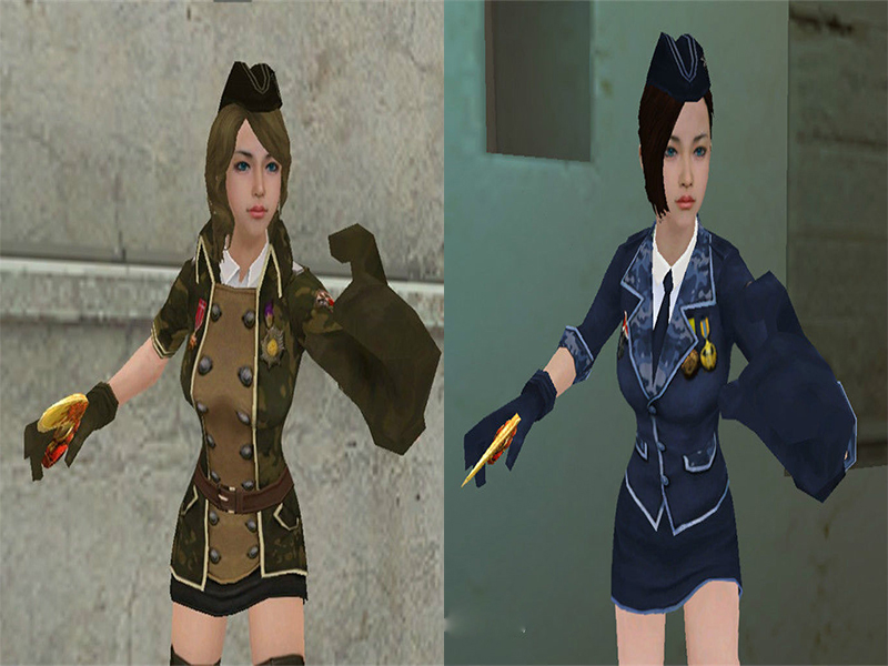 cf战术攻防女角色被打倒合集,盘点cf端游所有女角色