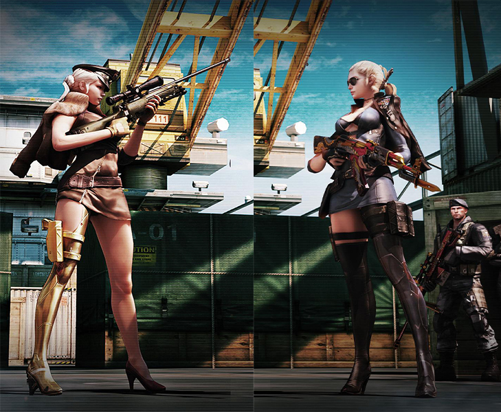 cf战术攻防女角色被打倒合集,盘点cf端游所有女角色