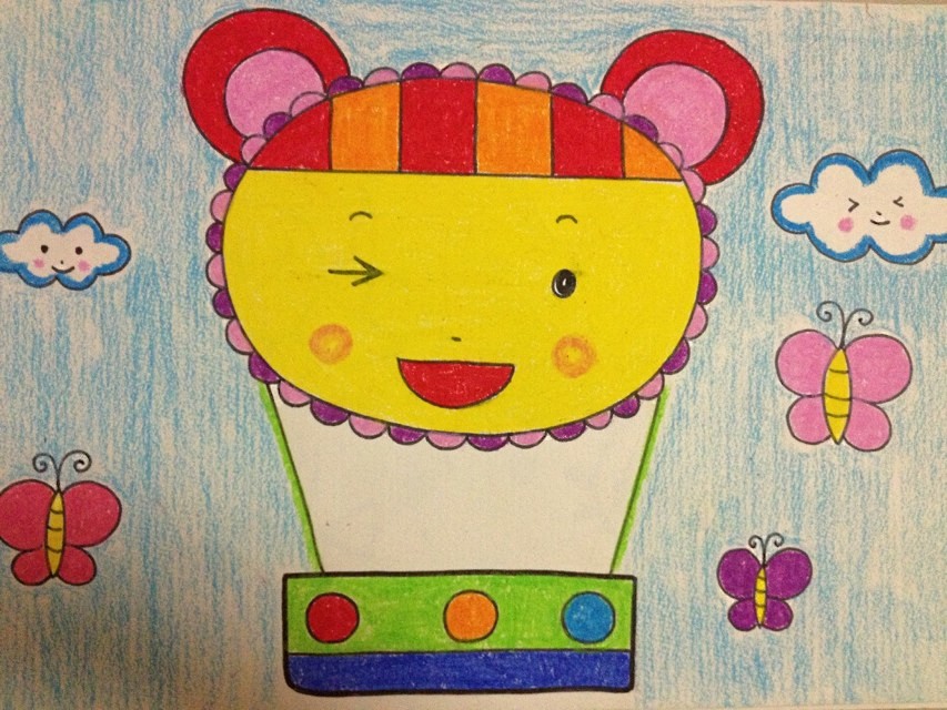 适合幼儿园小朋友画的趣味美术,儿童画创意画8-10岁马克笔画教学