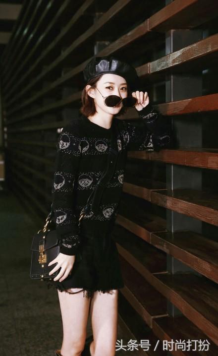 赵丽颖私服穿搭迪奥,赵丽颖穿迪奥白色连衣裙亮相