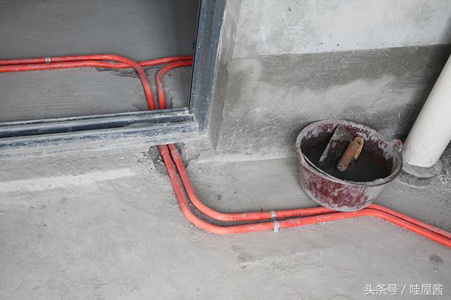 哇屋工地直通车第一站：国贸同悦水电工程