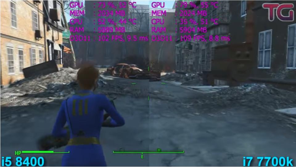 i5-8400对比i7-7700,i58400和i77700谁更好