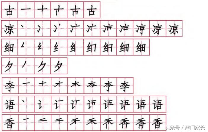 预习语文生字词写几遍合适,生字提前预习表