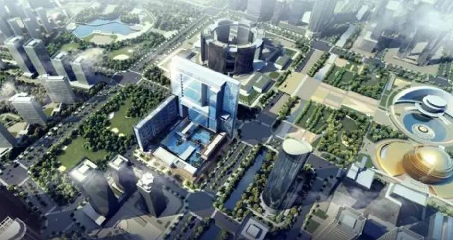 5个足球场大的巨墙，原来装下了杭州最美的“日月同辉”