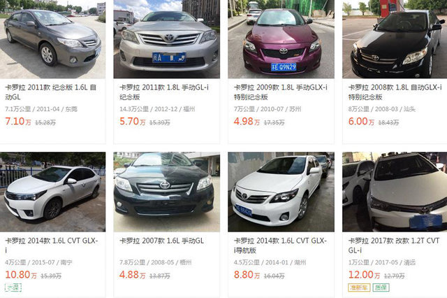 保值最好的几款二手车,看二手车哪里便宜