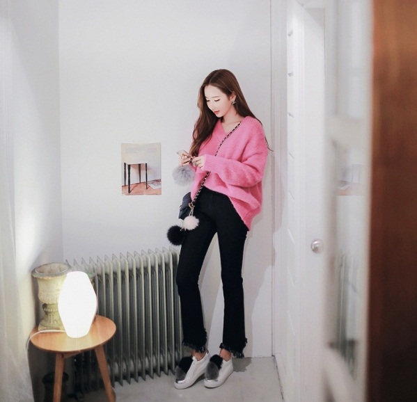 冬季淑女气质穿搭高级感,韩国女生冬季穿搭技巧