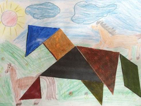 七巧板怎么给孩子讲解,七巧板怎么玩才聪明