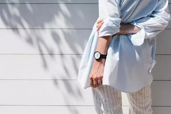 手表ins高颜值小众简约不撞款森系,ins风网红轻奢绿皮手表