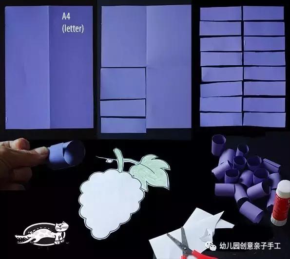 幼儿园小班手工卡纸贺卡图片,3-6岁幼儿手工简单贺卡小花