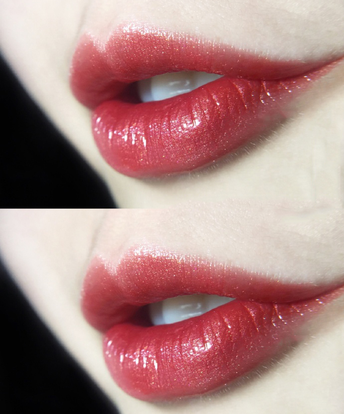 阿玛尼116口红,18支阿玛尼黑管唇釉全试色