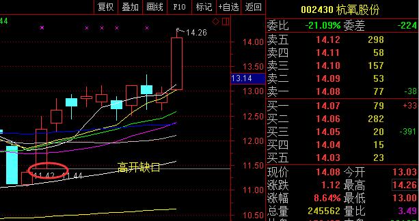 缺口支撑对股票的影响,缺口在走势中的重要性分析