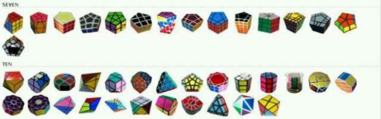 魔方分类及难度级别,魔方怎么分类