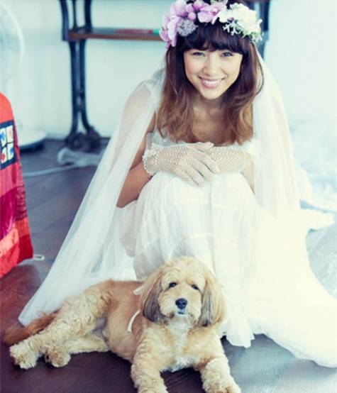 哪些明星的婚纱照比较好看,不需要奢华大牌只要干净利落