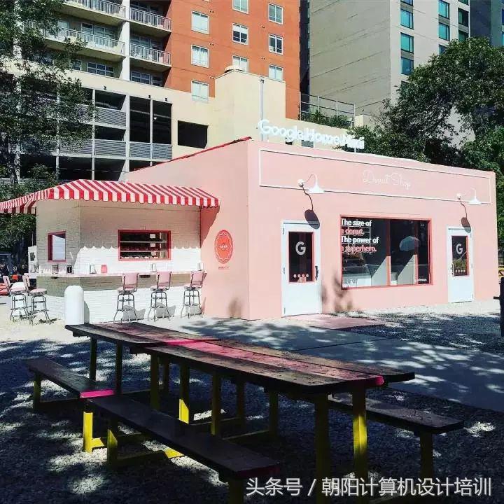 Google卖起了甜甜圈，这粉嫩设计给满分！