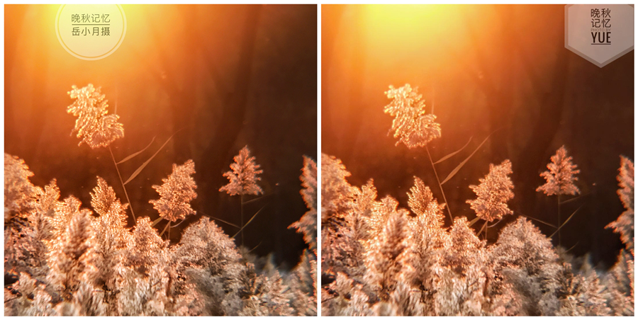 小米照片后期添加时间水印,苹果照片后期添加时间水印