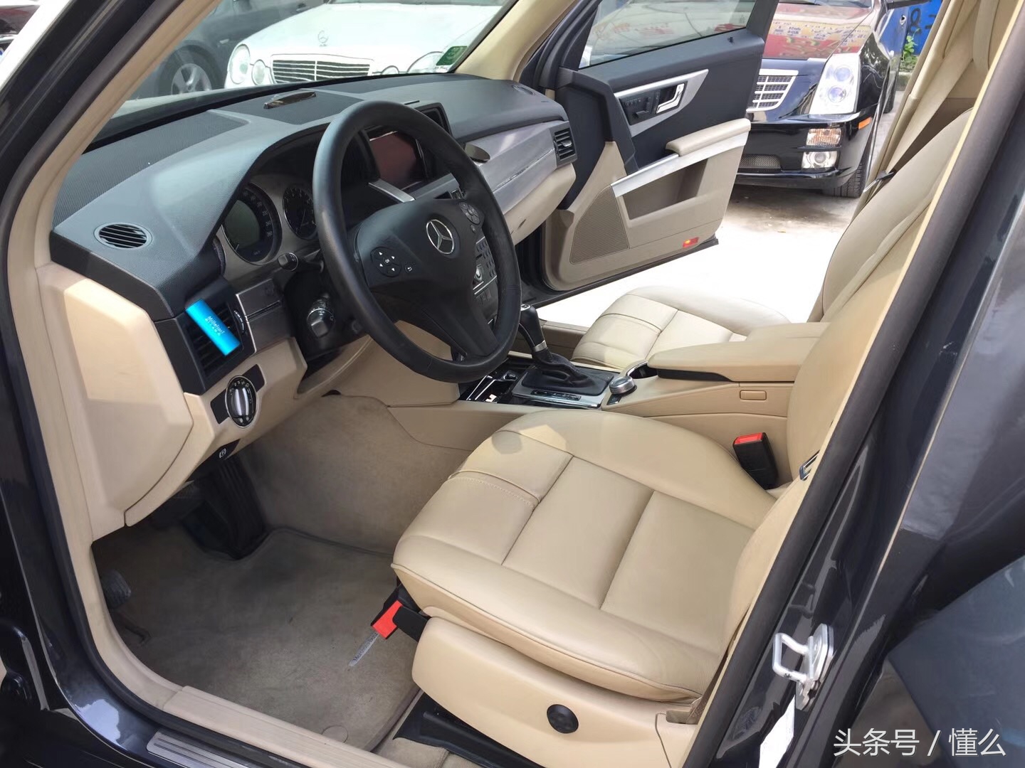 精品奔驰glk300,说车的小青奔驰glk300