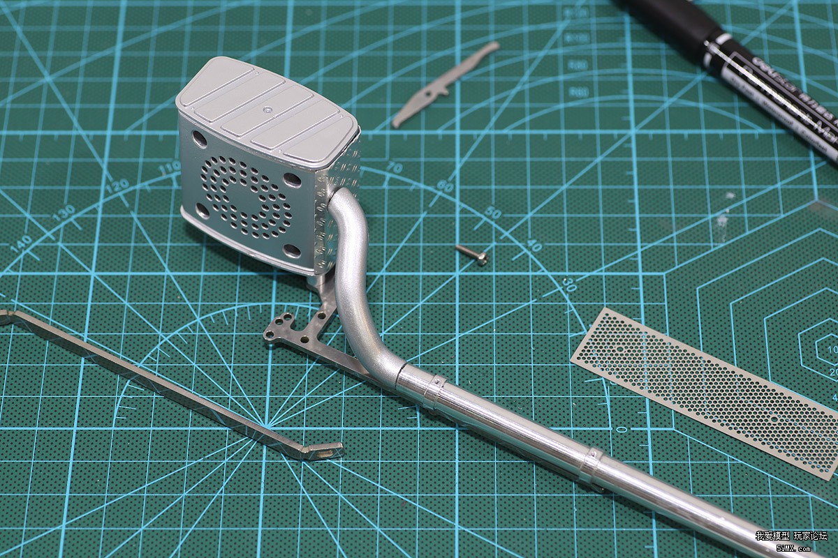 论复杂程度我只服它｜德国ScaleArtMAN三向自卸车细节（三）