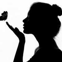 帅气黑白头像,黑白后脑勺图