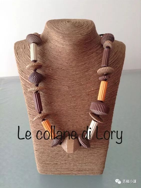 手工串珠珍珠项链配饰搭配 (亲子手工饰品项链)