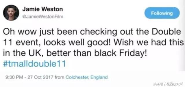 老外双十一代购,老外也参与双十一