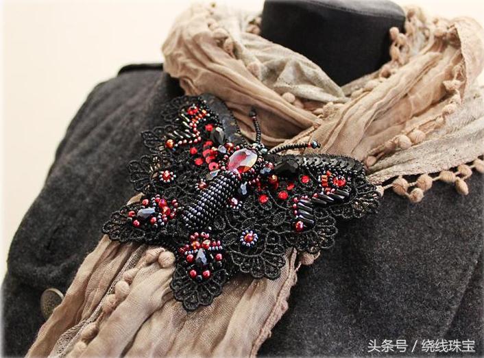 绕线胸针制作视频,diy珍珠发夹