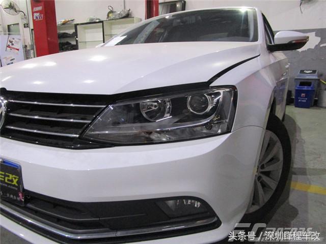 速腾改海拉五透镜需要多少钱,18款速腾升级led双光透镜