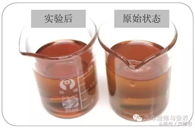 润滑油变黄的原因,润滑油颜色变黑