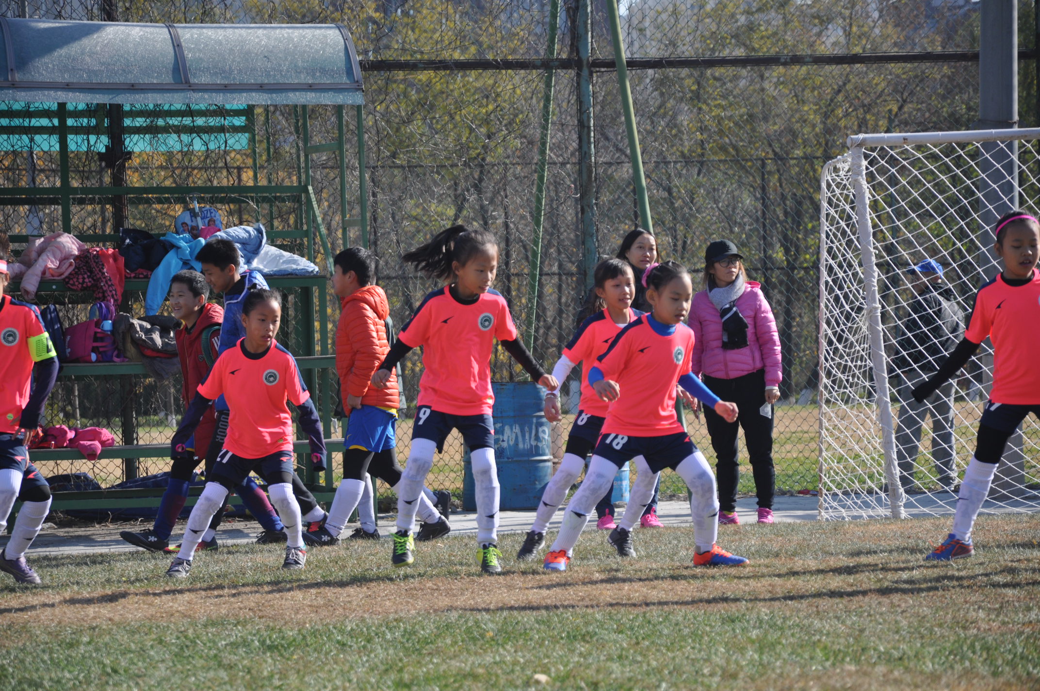 2018年中小学生丰台区足球联赛,阳光体育运动会小学生足球比赛