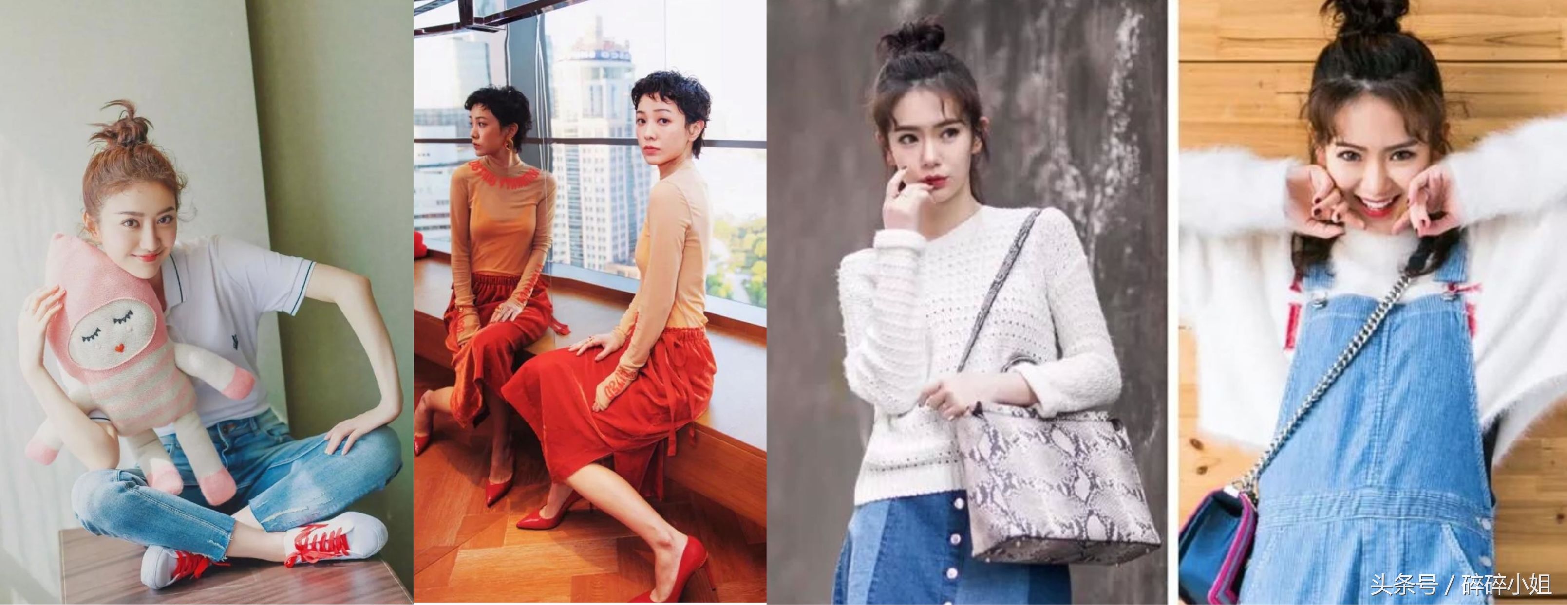 换刘海果然可以让一个人变年轻,换个刘海看看哪个好看一点