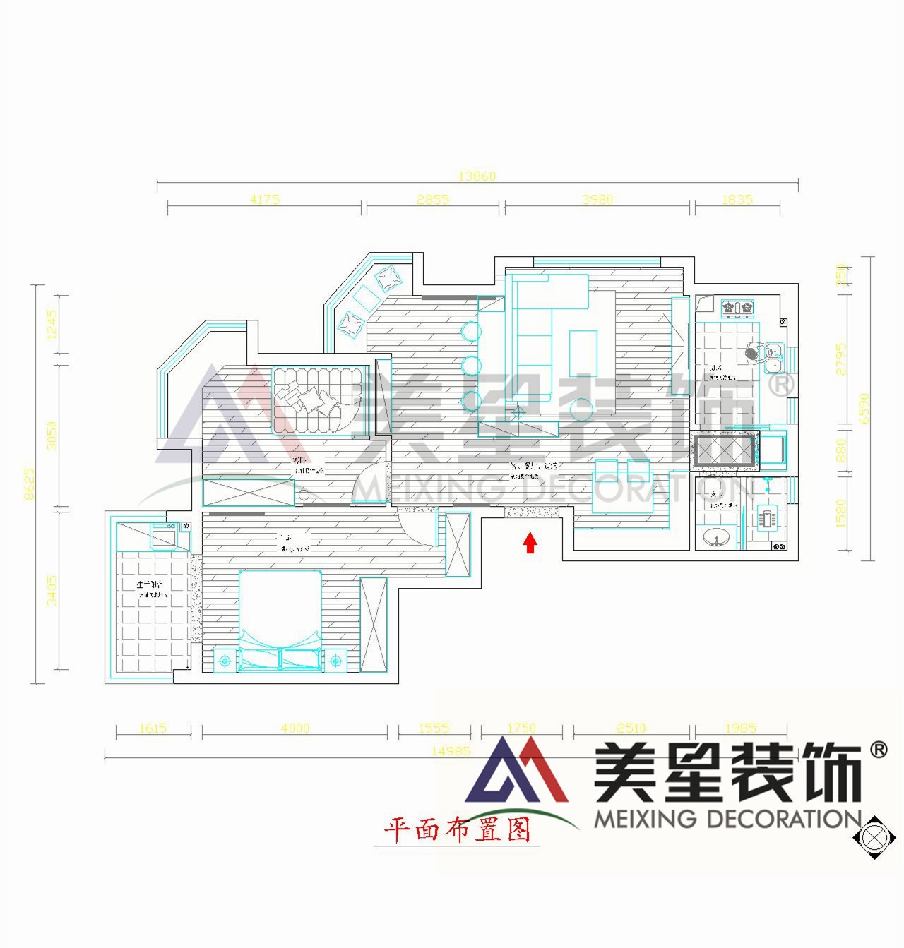 荆门美星装饰在哪里,荆门美星