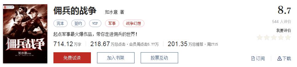 值得看的网文神作,必看的网文神作